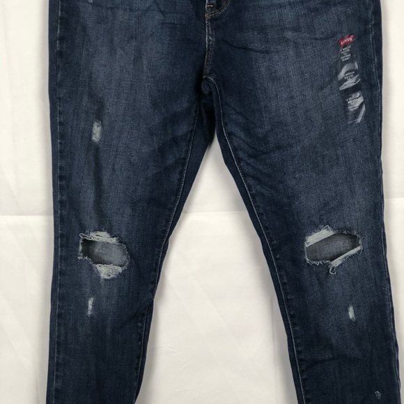 Levi’s 721 High-Rise Ripped Skinny Jeans - Picture 7 of 8